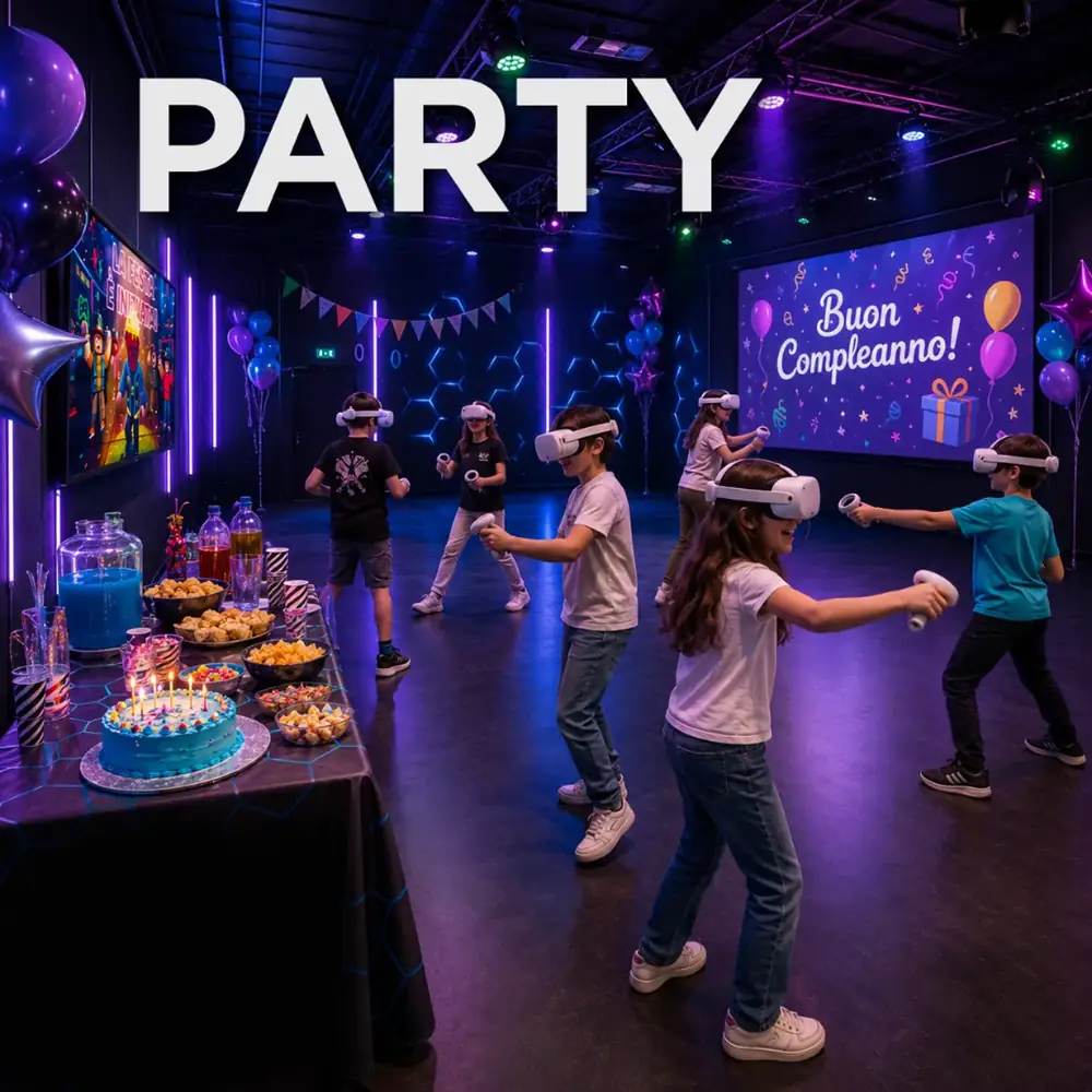 Party VR — Compleanni in realtà virtuale