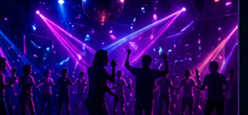 Dance Time con luci e musica a VRC Pisa